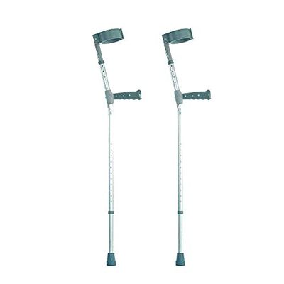 Sunrise medical Double Adjustable Crutches with PVC Handle - Medium - Pair