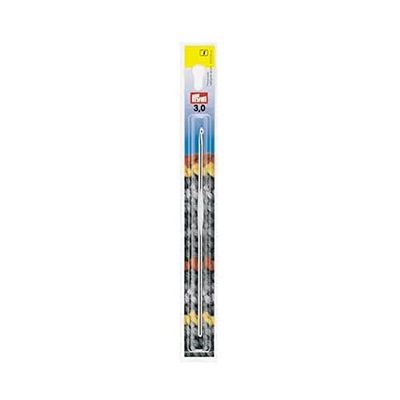 Prym Uncinetto per Lana Without. Manico Alu Argento col. 14 cm 3,50 mm