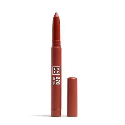 3INA MAKEUP - The 24H Eye Stick 270 - Fard à Paupières Stick Rouge foncé avec Formule Waterproof 24H - Fard à Paupières Stick Longue Durée avec Finition Mate et Metallisée - Vegan - Cruelty Free