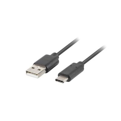 LANBERG 1M SVART 1M USB 2.0-kabel