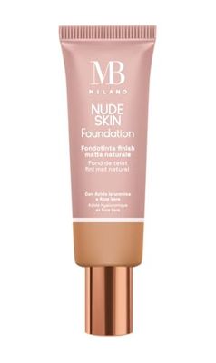MB Milano - Base Tinta Effetto Naturale - NUDE SKIN FOUNDATION - BRONZE 03 - Matte Finish