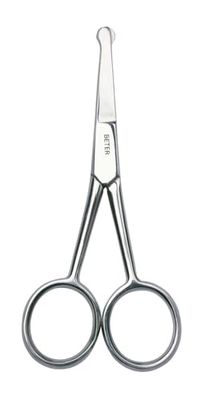 BETER - SCISSORS straight blunt tip chromed plated 10,4 cm 1 pz-unisex
