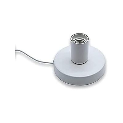 Glowster 1200104 BASE DE TABLE BLANCHE E27 C/CABE KLINE