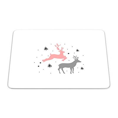 Questo Casa, Tapis de Souris rectangulaire avec Impression numérique - Antidérapant - pour Bureau et Maison - 22 x 18 cm