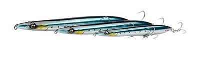 Savage Gear Surf Walker 2.0 - Máxima Distancia de lanzado y acción de Marcha Mejorada para Pescadores de Agua Salada, Ideal para lubina, anjova, Barracuda y palometón, diseño Fino Lisa marrón 15,5 cm