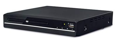 Denver DVH-7787, leitor de DVD de dois canais, USB, tamanho único, preto