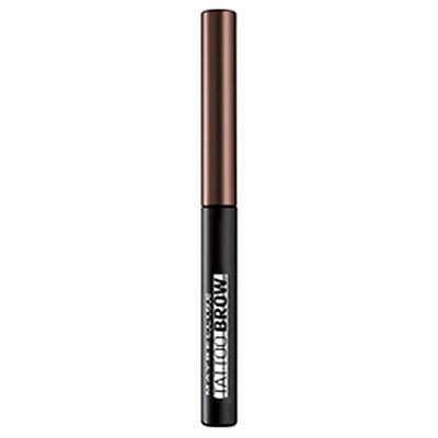 Maybelline Brow Tint Gel, Tattoo Brow Peel Off Eyebrow Gel Tint Makeup, Semi-Permanent Colour, Waterproof, Lasts up to 3 Days, Maybelline New York, Colour: Medium Brown (Pack of 6)