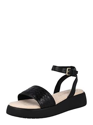 bugatti Damer Kya platt sandal, svart - 39 EU