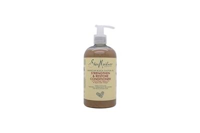 SheaMoisture Olio di ricino nero giamaicano Strengthen & Restore Conditioner, per capelli naturali, trattati chimicamente o modellati con il calore 384 ml