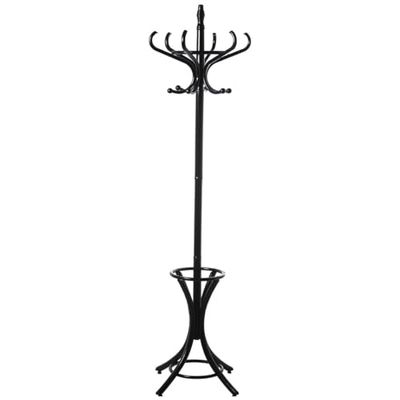 Alexandra House Living Perchero de Pie Negro 53 x 186 cm