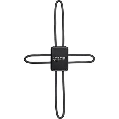 InLine 23301S - Supporto Universale per Smartphone, Colore: Nero