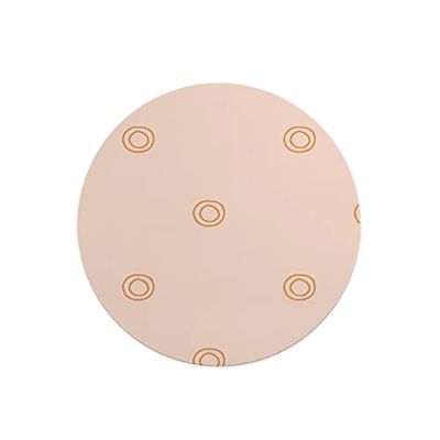 Questo Casa, Stampa Digitale Tondo Tappetino per Mouse, Base Antiscivolo, per Ufficio e Casa, Diametro: 22 Cm