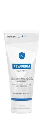 Pevaperm – Protección de la piel contra agentes acuosos y no acuosos, tubo de 100 ml, 24 unidades