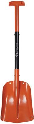 Lifeline Pelle Utilitaire de Sport en Aluminium 4017, Design Pliable en 3 pièces, Pelle à Neige Parfaite pour Voiture, Camping et Autres activités de Plein air, Orange