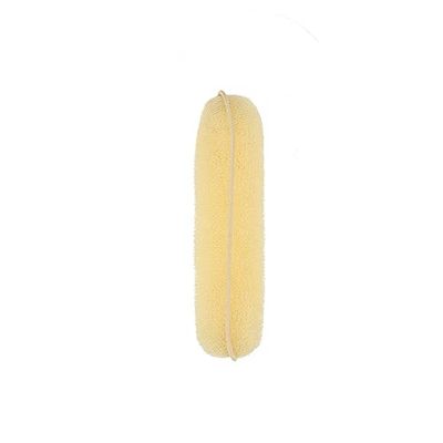 T4B LUSSONI Hair Bun Ring with Elastic Band, Made of High-Quality Mesh Sponge (150, Blonde)