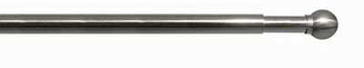 Wand Ø7 extendable cm 30-50 chromed brass