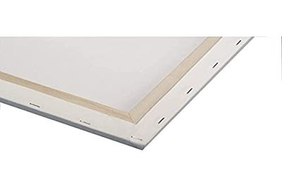Rayher châssis entoilé, 100% Cotton 330 g/m² 40 x 50 x 1 7 cm, blanc, 6158700