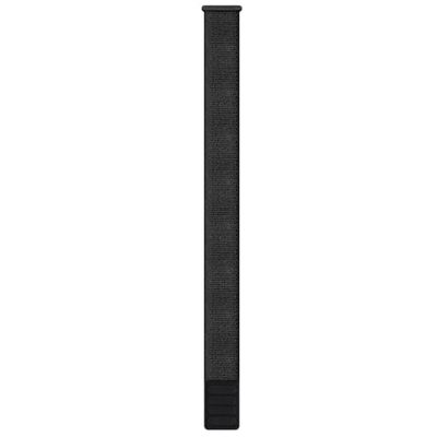 Garmin UltraFit 2 Fenix/Epix horlogeband, Nylon band, 26mm, Zwart