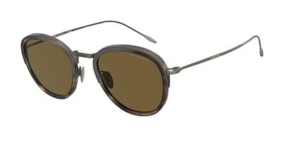 GIORGIO ARMANI Homme 0ar6068 Lunettes de Soleil, Multicolore, Taille Unique