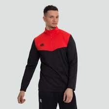Canterbury Heren 1/4 Zip Poly Fleece
