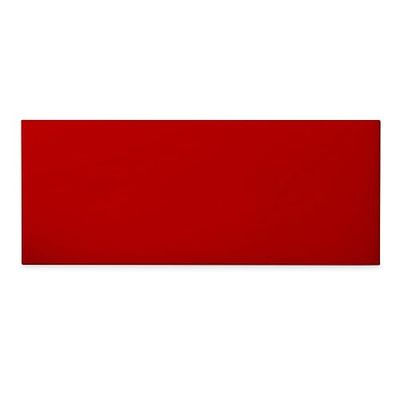 DUÉRMETE ONLINE - Cabecero Viena Acolchado, Tapizado Premium en Polipiel de Alta Gama, Incluye Herrajes y Tornillería, Medidas 130 x 60 cm (Cama de 120), Rojo