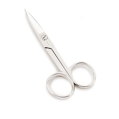 Arcos Séries Style - Ciseaux á Ongles Lame Droite - Acier Forgé 102 mm - Manche Nickel Couleur Argent