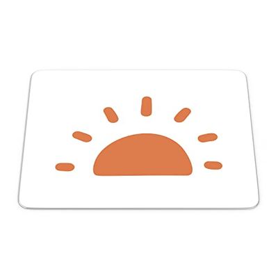 Questo Casa, Rectangle Digital Printed Mouse Pad, Non-Slip Base, for Office and Home, Size: 22 x 18 cm