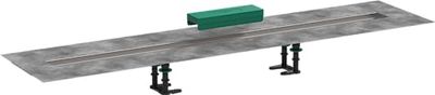 hansgrohe RainDrain - set di installazione per canalina doccia hansgrohe 1200 mm (RainDrain Rock e RainDrain Match), per scarico a pavimento per doccia