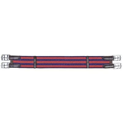 Shetty 6530 Sangle de selle en tissu Bleu/rouge 70