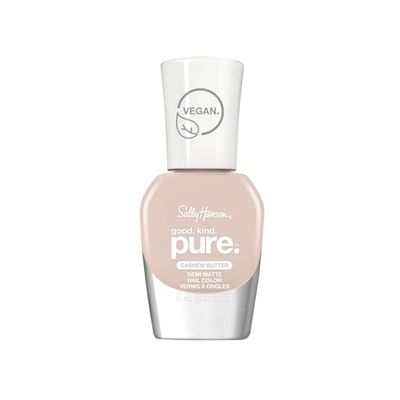 Sally Hansen Good Kind Pure Nail Polish, Cashew Butter, 10 ml (Pack of 1), 10.0 millilitre, Pack of 1