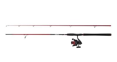PENN Fierce IV Spin Combo, configuración de señuelo de Pesca de mar, Costa o Costa, Todo Terreno, Depredadores de Agua Salada, Incluyendo lubina, Bacalao, abadejo, Wrasse