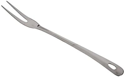 Fackelmann 24352 Vleesvork Lara van RVS, Zilver