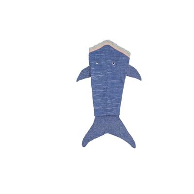 Crochetts Manta Manta Azul Tiburón 60 x 90 x 2 cm