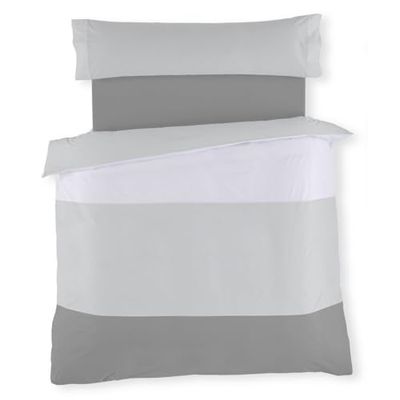 Alexandra House Living Påslakan Pearl Grey 240 x 220 cm