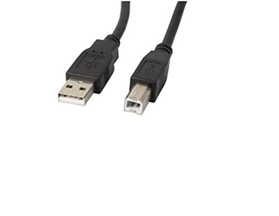 lanberg Cable IMPRESORA USB Macho A USB Macho Negro 0-5 M