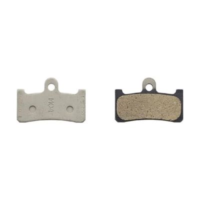 SHIMANO M04 Pastiglie Freno a Disco Unisex Adulto, Grigio, Taglia Unica
