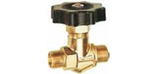 RIEGLER 103758-230,55 V snabblåsande avstängningsventil, MS förkromad, 15 mm röranslutning, 1 st