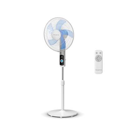 Rowenta VU5650 Turbo Silence, statiefventilator, krachtig, duurzaam ontwerp, energiebesparend