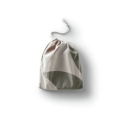 Bonamaison Printed Cotton Produce Bag with Drawstring, Reusable Grocery Bag, Biodegradable Eco-Friendly Bags, Travel Pouch, Sachet Bags, Shopping Bag, Eco Friendly, Foldable, Size: 12x15 Cm