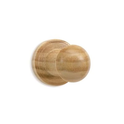 Levitantes Crochet en Bois de pin avec 1 Bouton Naturel, idéal pour Organiser Les vêtements et Accessoires dans Les Maisons ou Les espaces commerciaux.