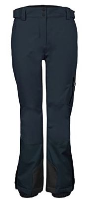 Killtec Ksw 138 Wmn Ski Pnts Pantaloni Funzionali da Sci con Protezione Bordi e ghetta antineve, Nero, 40 Donna