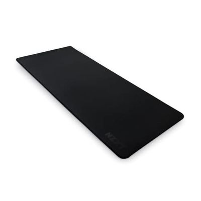 NZXT Tapis de Souris MXP700 MM-MXLSP-BL 720 mm x 300 mm Revêtement résistant aux Taches Surface à Faible Friction Surface Douce et Lisse Base en Caoutchouc antidérapant Noir