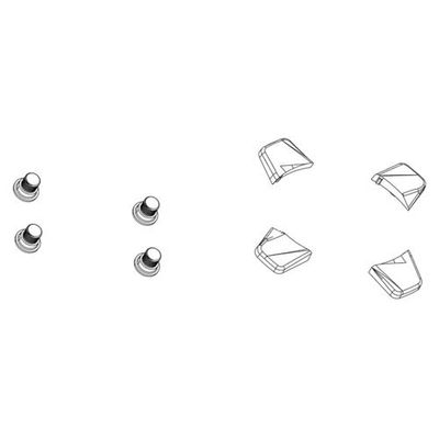 Sram Kettingbladschroeven-228700555 schroef bord, zwart, eenheidsmaat