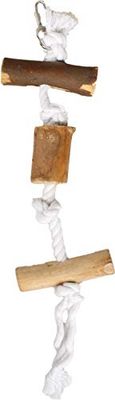 Jouet perr. Pendentif corde+tronc