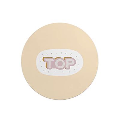 Questo Casa, Stampa Digitale Tondo Tappetino per Mouse, Base Antiscivolo, per Ufficio e Casa, Diametro: 22 Cm