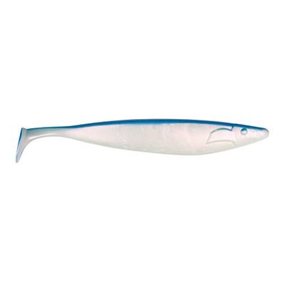 Asso Unisex – Adulti 10C4050801030016C10 A.S.O. Pesca luccio XXL Shad-400 madreperla blu pesce di gomma 40 cm, colorato, normale