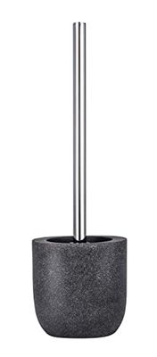 WENKO Brosse WC Puro Anthracite Porte-Brosse WC Gris - Anthracite