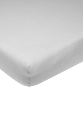 Meyco 566005 Jersey hoeslaken, boxmatras, lichtgrijs