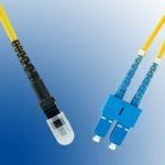MicroConnect FIB321001 1m SC Geel Glasvezel kabel - Glasvezel kabel (SC, geel, -40-85 °C, -40-85 °C, 1 m)