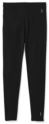 Smartwool Kids' Classic Thermal Merino Base Layer Bottom Unisex-Youth, Black, XL